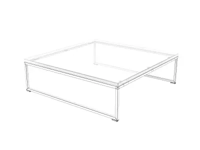 DS 160 Coffee Table 3D model