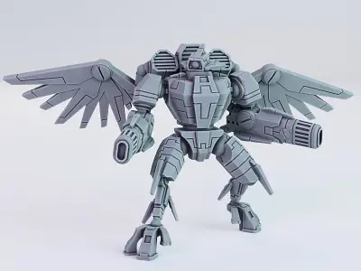 XE9 Demolisher Battlesuit  Greater Good 3D print model