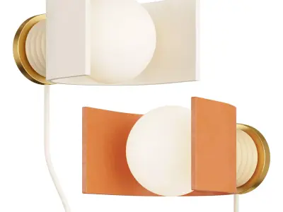LUNAR SCONCE SIN - Wall Light 3D model