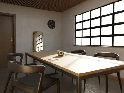 Meeting room 3D model