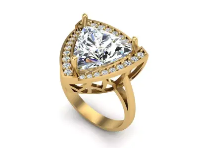 Jewelry ring 421 3D print model