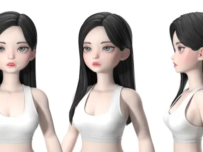 Lucy - Personal work 3D date 3D model