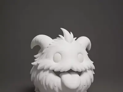 Poro league of legends 3D print model