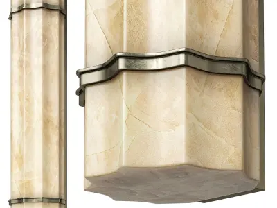 1stdibs Phoenix sconce PSF20 3D model