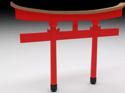 Torii Gate 3D model