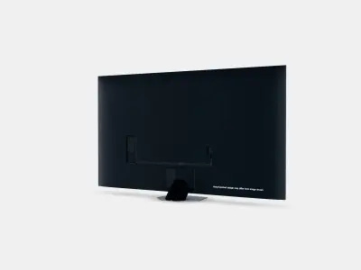 98 qled 4k q80c 2 3D model