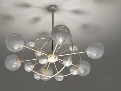 EB Atom Ceiling Fixture 3D model