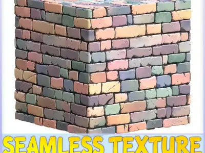 Stylized Wall Seamless Texture Texture 121