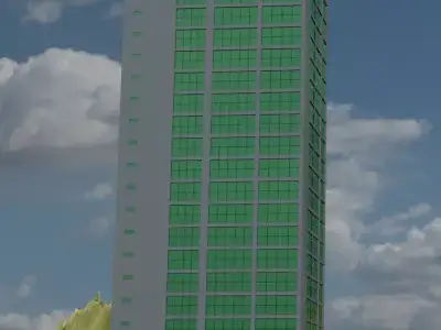 PREDIO DE VIDRO 3D model