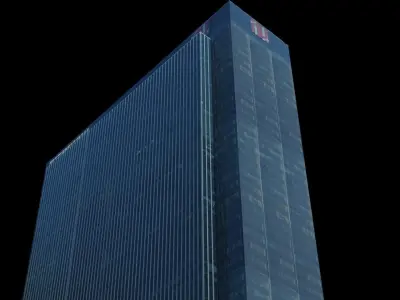 One Penn Plaza - NYC Low-poly 3D model