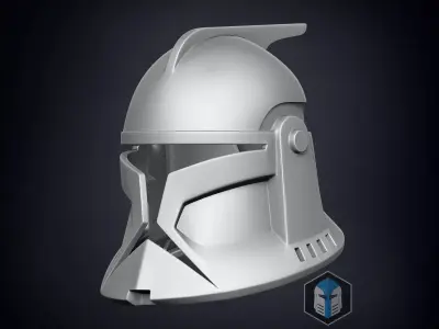 Phase 1 Animated Clone Trooper Helmet 3D print model