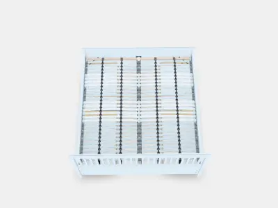 IDANAS Bed frame with storage 4 Low-poly 3D model