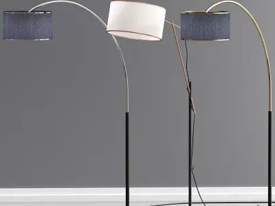 Floor Lamp Collection 3D model
