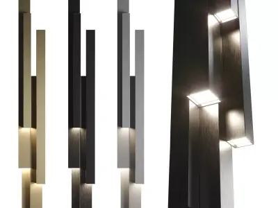 Manhattan Cattelan Italia Floor Lamps 3D model