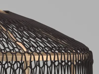 Ay Illuminate Mo black bamboo 3D model