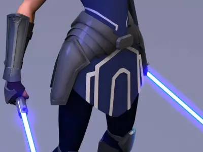 Ahsoka Tano - Star Wars 3D print model