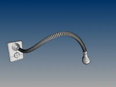 Nurbs Reading Light 3D model