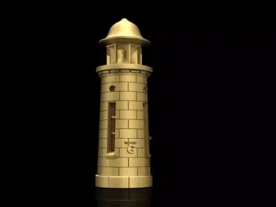 Mangalia Old Lighthouse 3D print model
