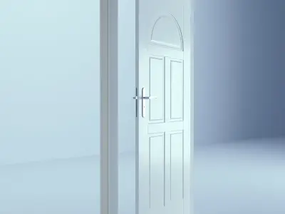 White Door 23 3D model
