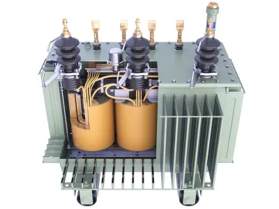  Oil Immersed Transformer Coil Windings Inside 18 