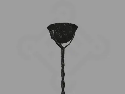 Viking Lamp  Oseberg Low-poly 3D model