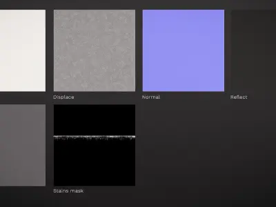 Small grain fine white plaster texture Texture