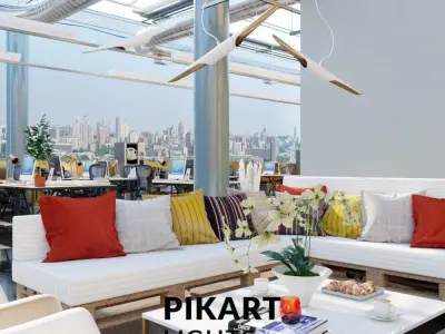 Chandelier 3P-full SKU 5504 Free 3D model