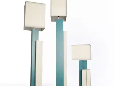 Floor Lamps  Abba 3D model