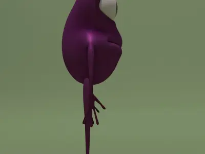 Purple Monster 3D model