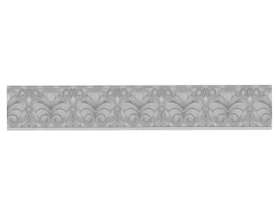 Carved decor 6 3D model
