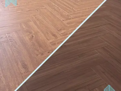 Parquet - Laminate - Wooden floor 2 in 1 Low-poly 3D model 162
