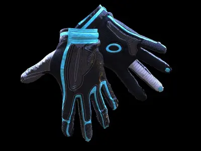 SCIFI GLOVES 3D model