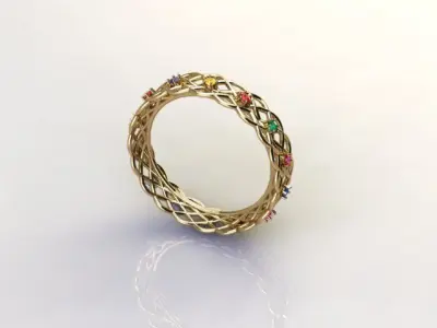 the ring 3D print model