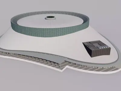 Park Dome Kumamoto - Japan 3D model