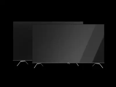 65 55 QLED 4K UHD 3D model