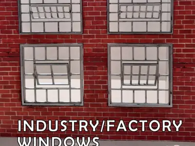 INDUSTRY WINDOWS 3D model