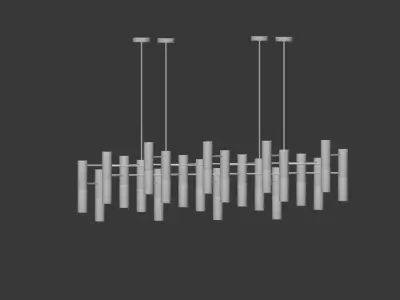 Pendant lamp Ike Suspension 22 3D model