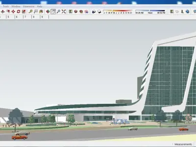 Sketchup Terminal C5 3D model