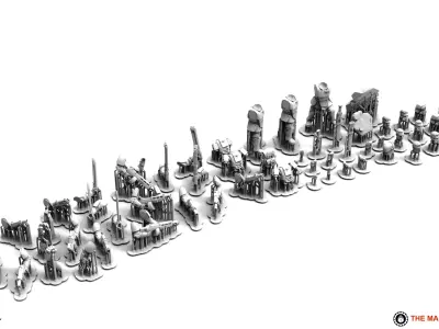 Universal Guard - Shock Sergeant Builder 3D print model