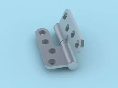 Door Hinge 3D model