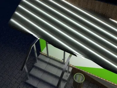 Entrance group 3D model