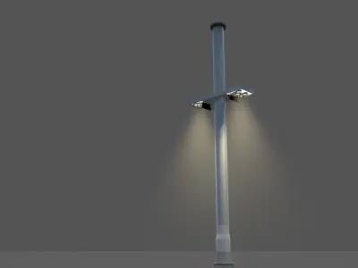 Lighting Tower for City 3D model