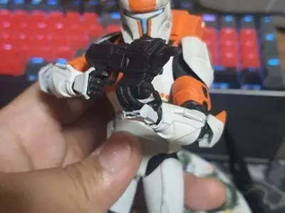 Black series Clone trooper Posed hands 3D print model