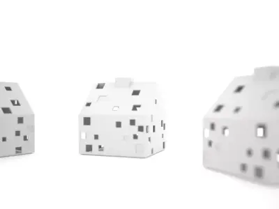 Christmas House architecture 3D print model