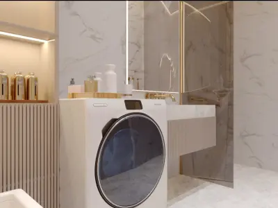 BATHROOM 3D model 37