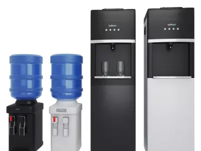 Cooler HotFrost  HotFrost 35AEN HotFrost D65EN Low-poly 3D model