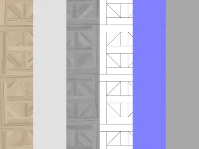 Parquet - Laminate - Wooden floor 3D model get
