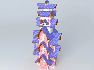 Dialectic Pagoda Free 3D model