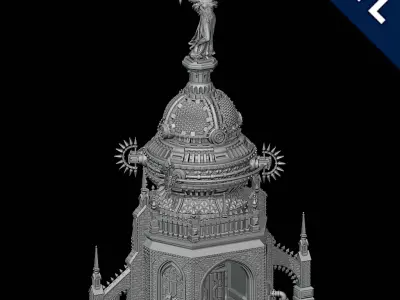 Tech Chapel 3D print model