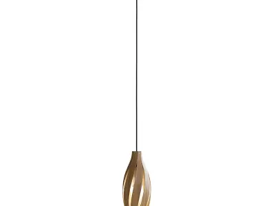 Wooden Hanging Lamp 3D model purchase